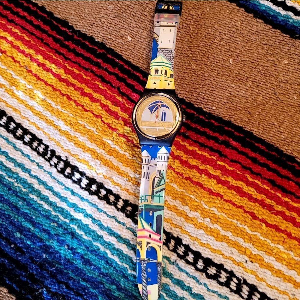 1991 Swatch GN120 Backstage Watch